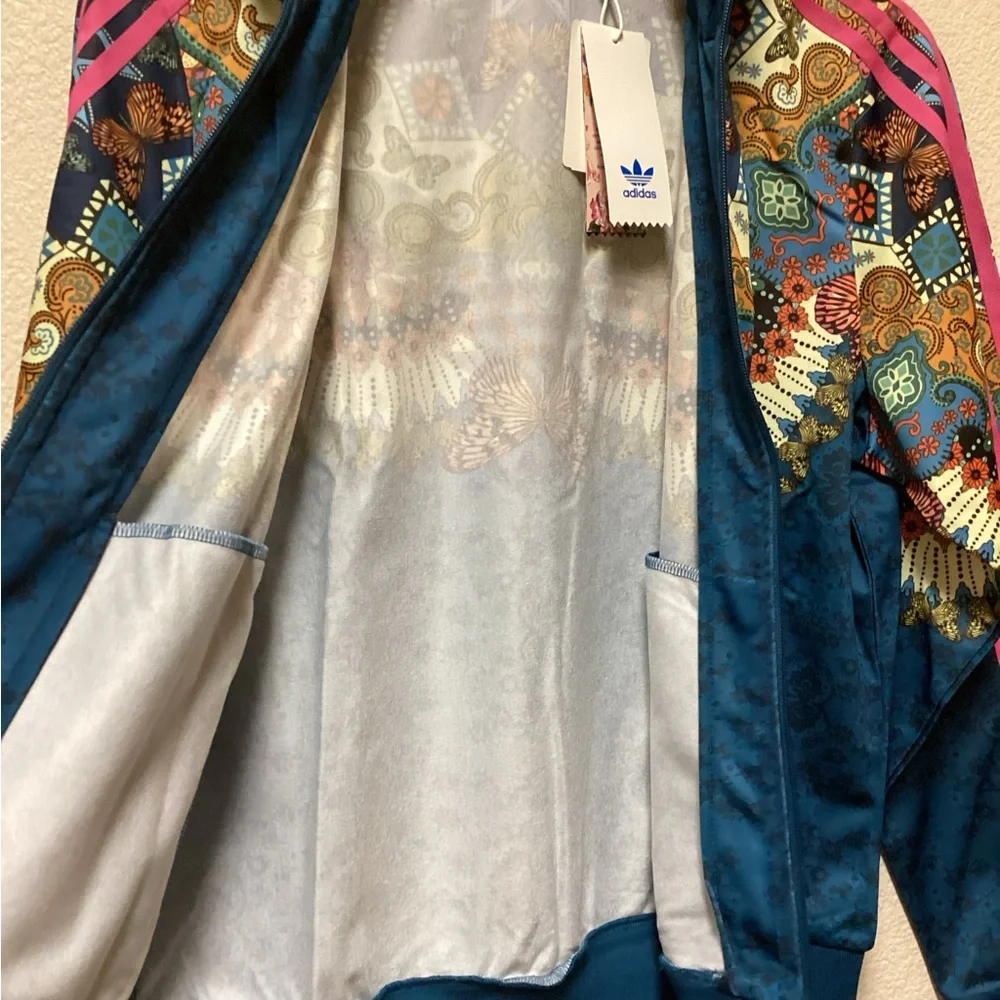 Adidas X Farm Rio Brazil jacket Borbomix Butterfly limited edition - Picture 6 of 16